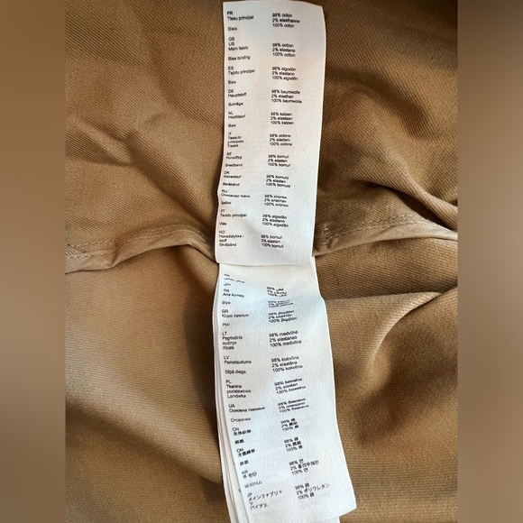 Maje Belted Shirt Jacket in Camel Size US S - Picture 14 of 16